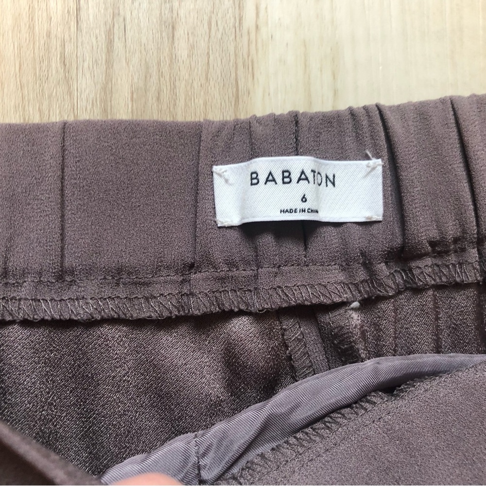 Babaton The Conan Pants Cropped Mauve - Picture 6 of 9